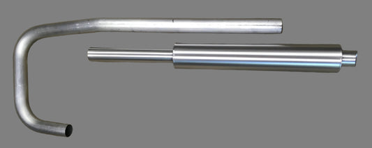 Type 3 Resonator Rear Exhaust Kit