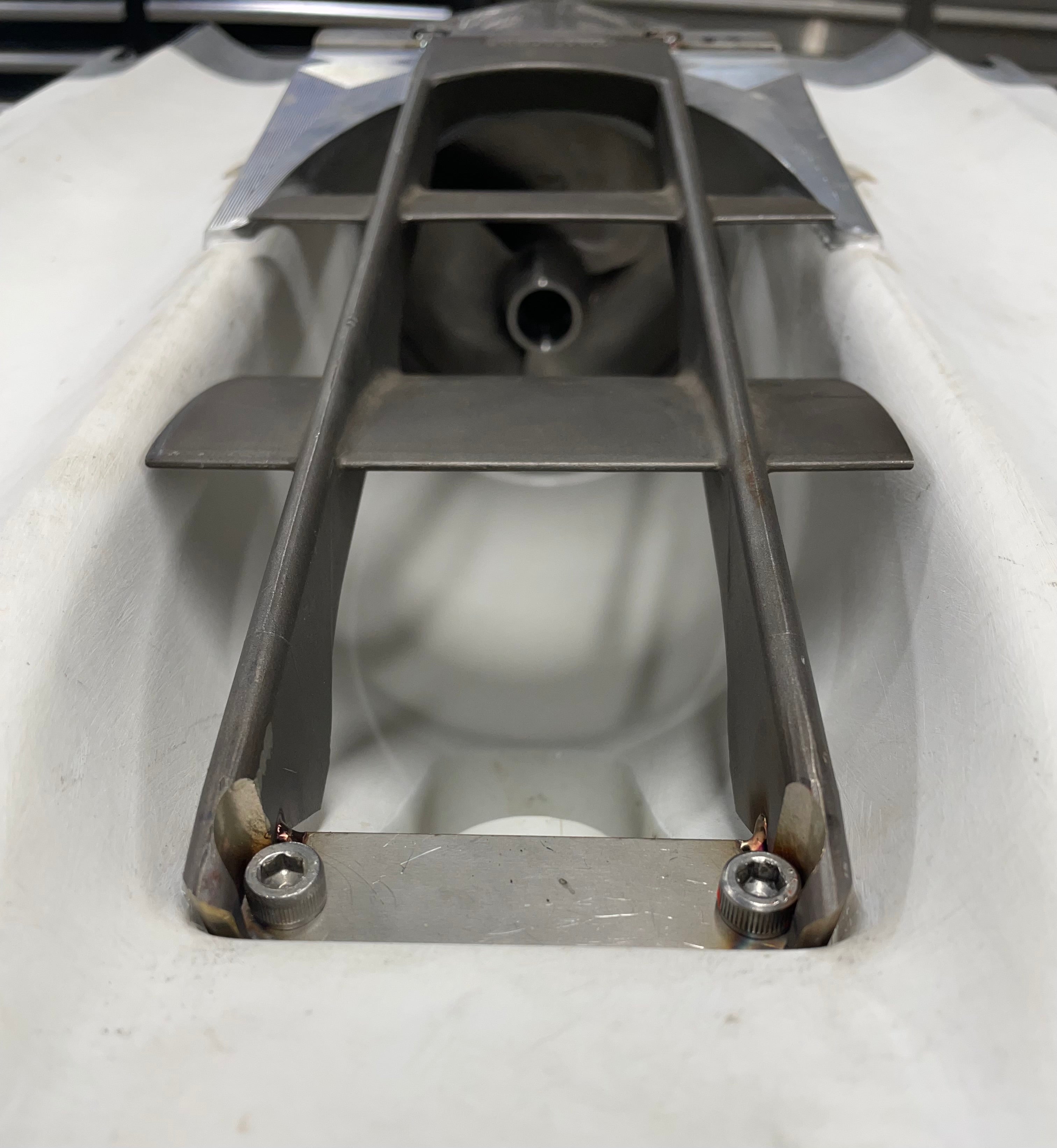 550 / 750 Cast Stainless Intake Grate – Retro Jet Ski